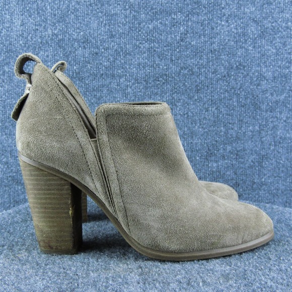 Vince Camuto Francia Women Ankle Boots‎ Brown Leather Pull On Size 8 Medium - Picture 4 of 11